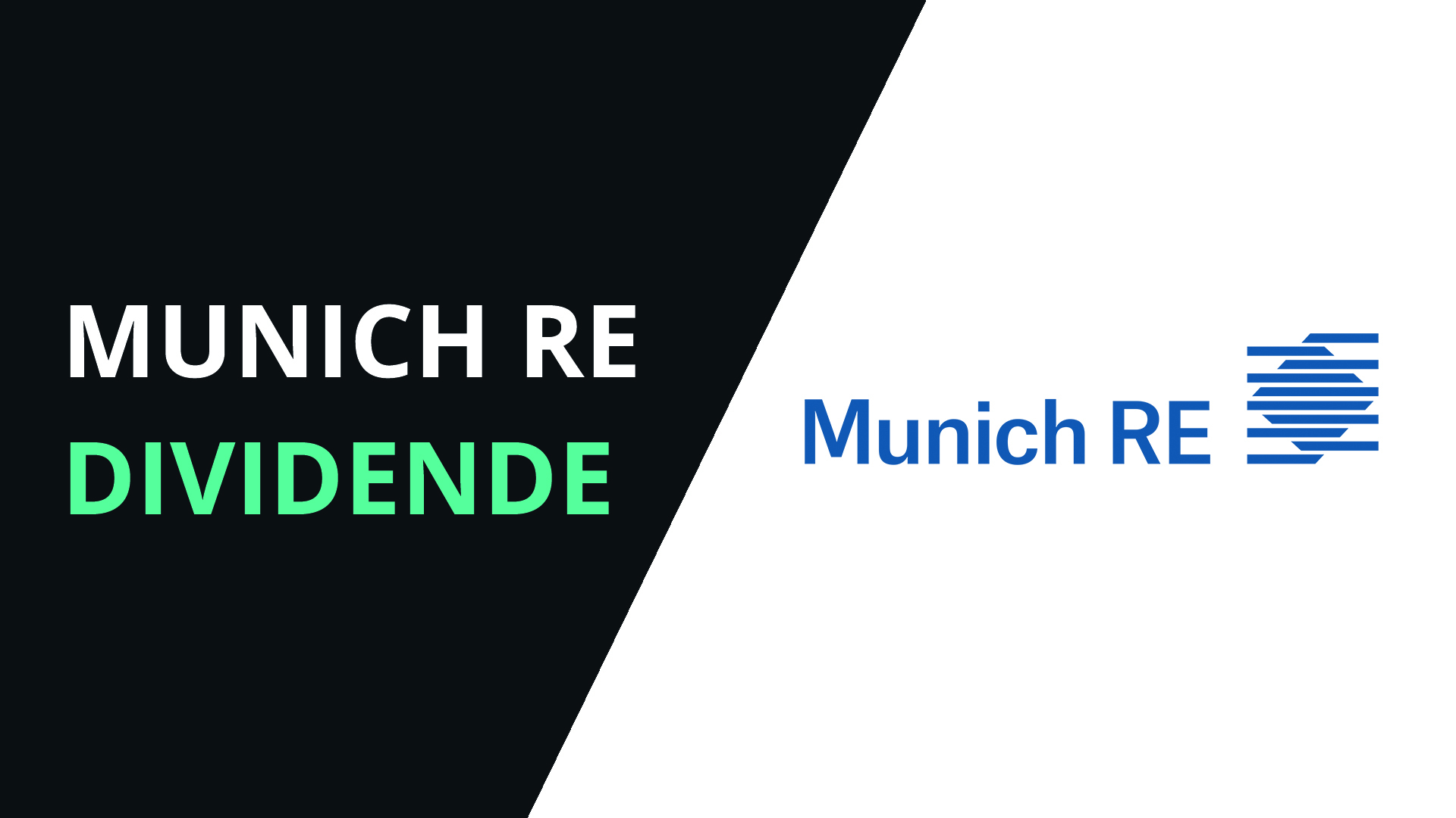 Munich Re hebt Dividende für Aktionäre auf 9.80€ an